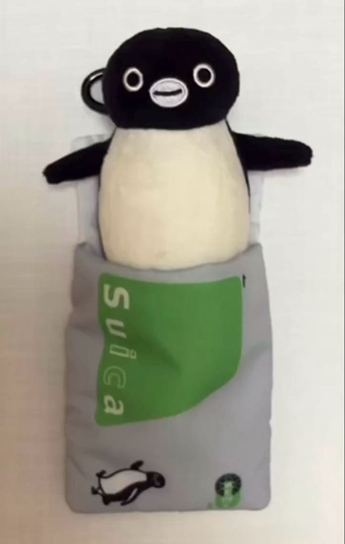 新品未使用Suicaのペンギン ぬいぐるみ マスコット キーホルダー カラビナ付