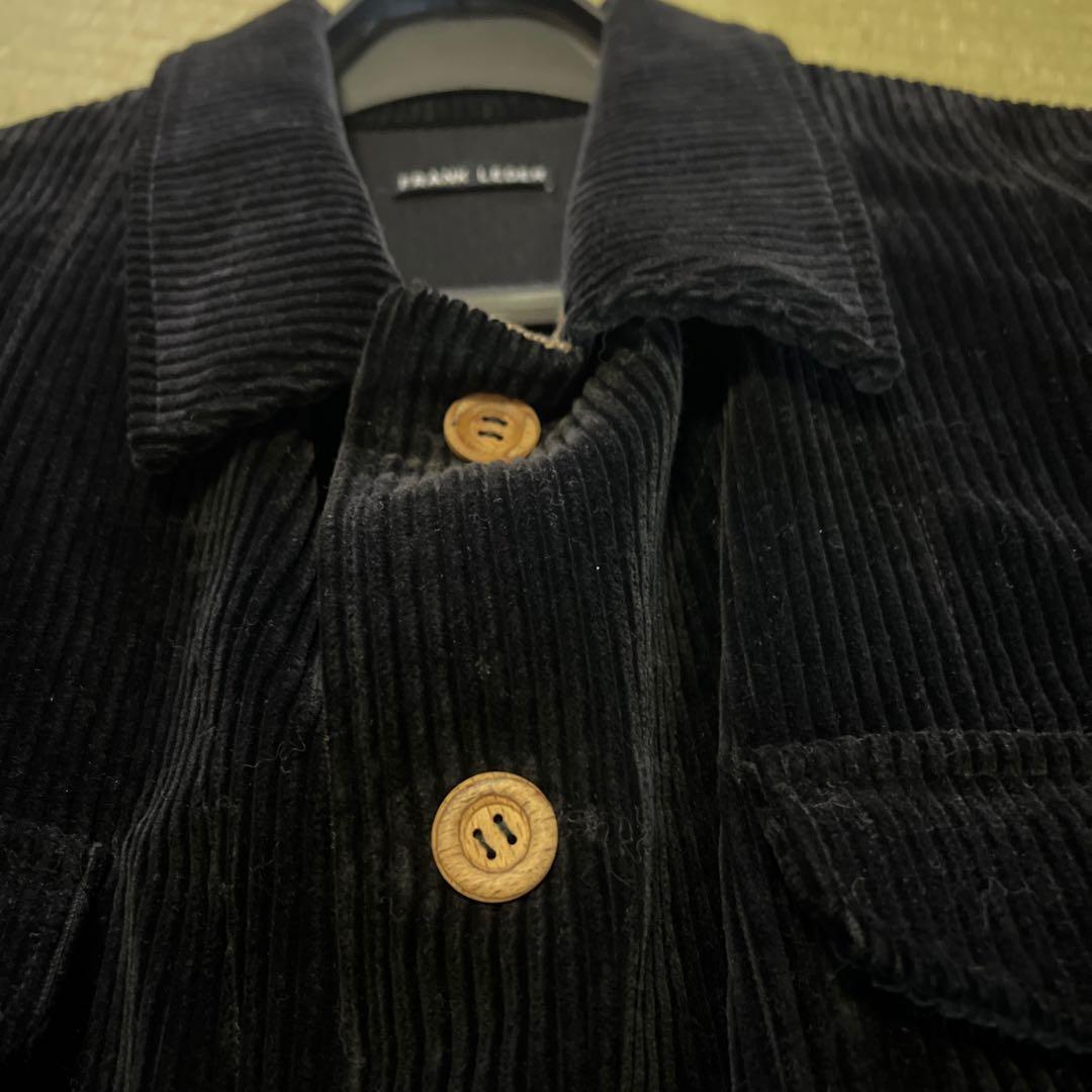 FRANK LEDER コーデュロイジャケット ブラック　やみらみ
