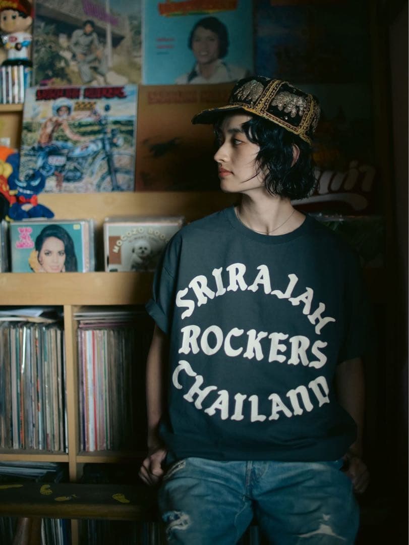 SRIRAJAH ROCKERS Yanggao Tシャツ L ヤンガオ