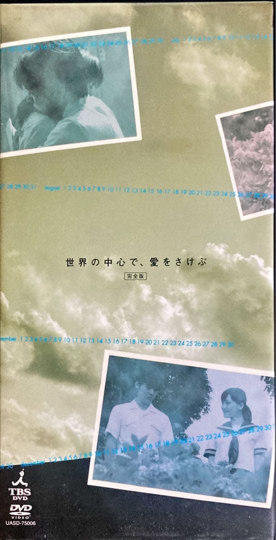 世界の中心で,愛をさけぶ 完全版 DVD-BOX〈6枚組〉「ソラノウタ」小冊子付