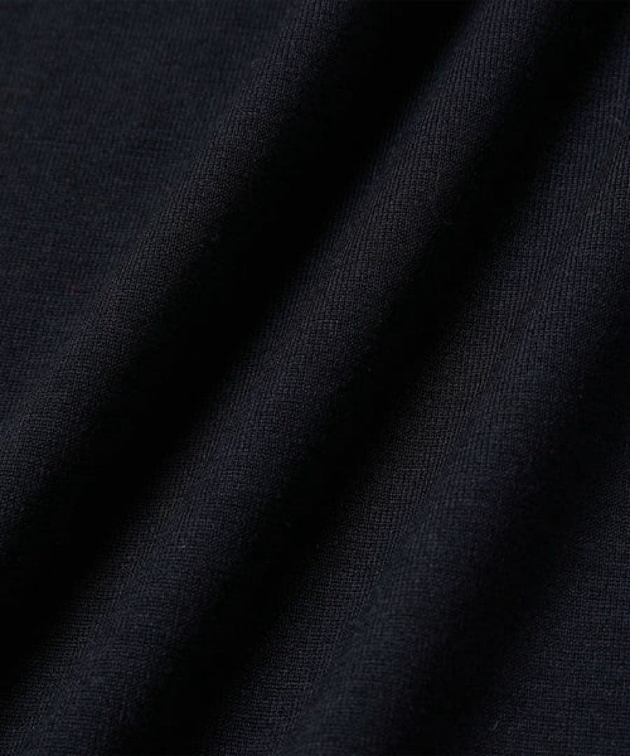 【BIOTOP Washable wool jersey TEE ネイビー M