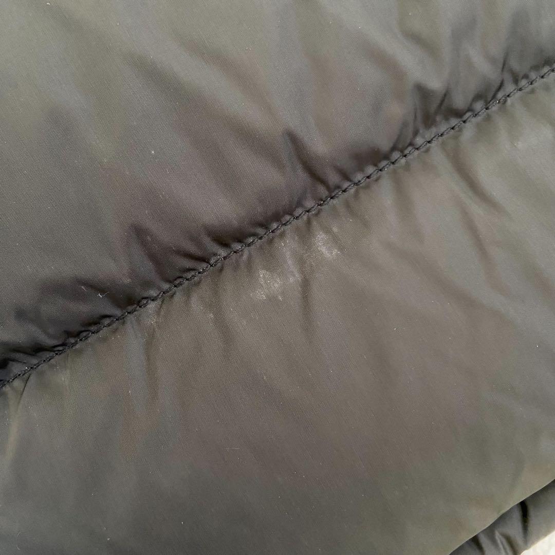 希少着丈118cm PRADA SPORTS ベンチコート　ダウン　黒 美品