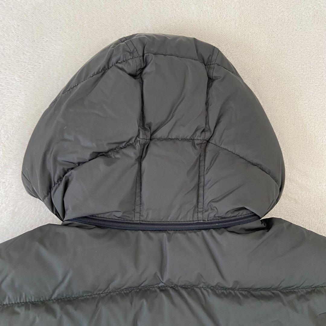 希少着丈118cm PRADA SPORTS ベンチコート　ダウン　黒 美品