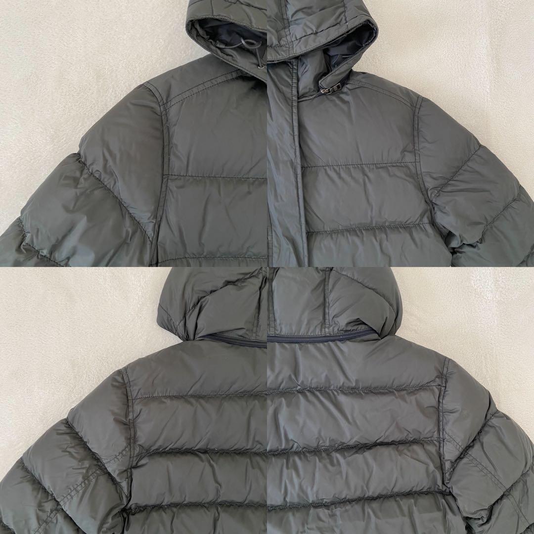 希少着丈118cm PRADA SPORTS ベンチコート　ダウン　黒 美品