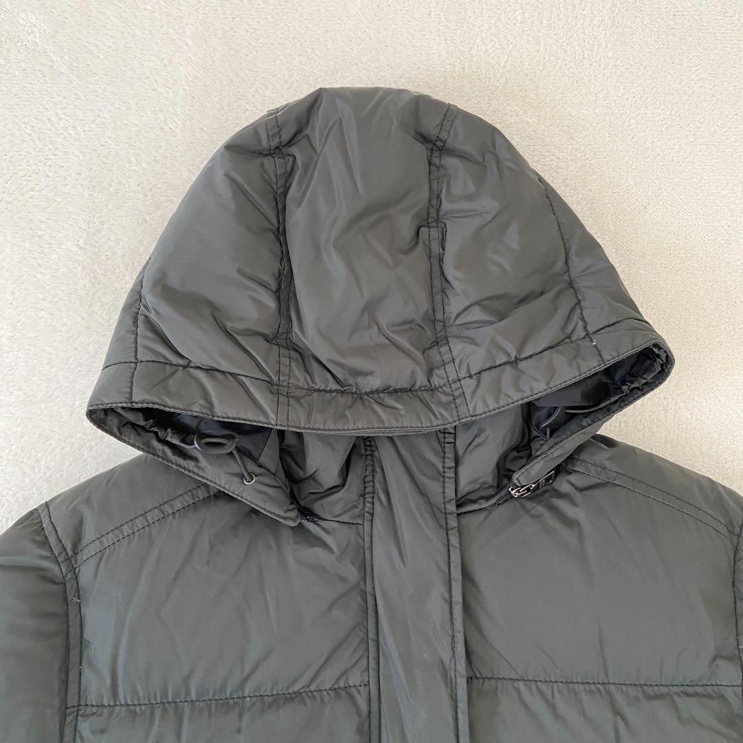 希少着丈118cm PRADA SPORTS ベンチコート　ダウン　黒 美品