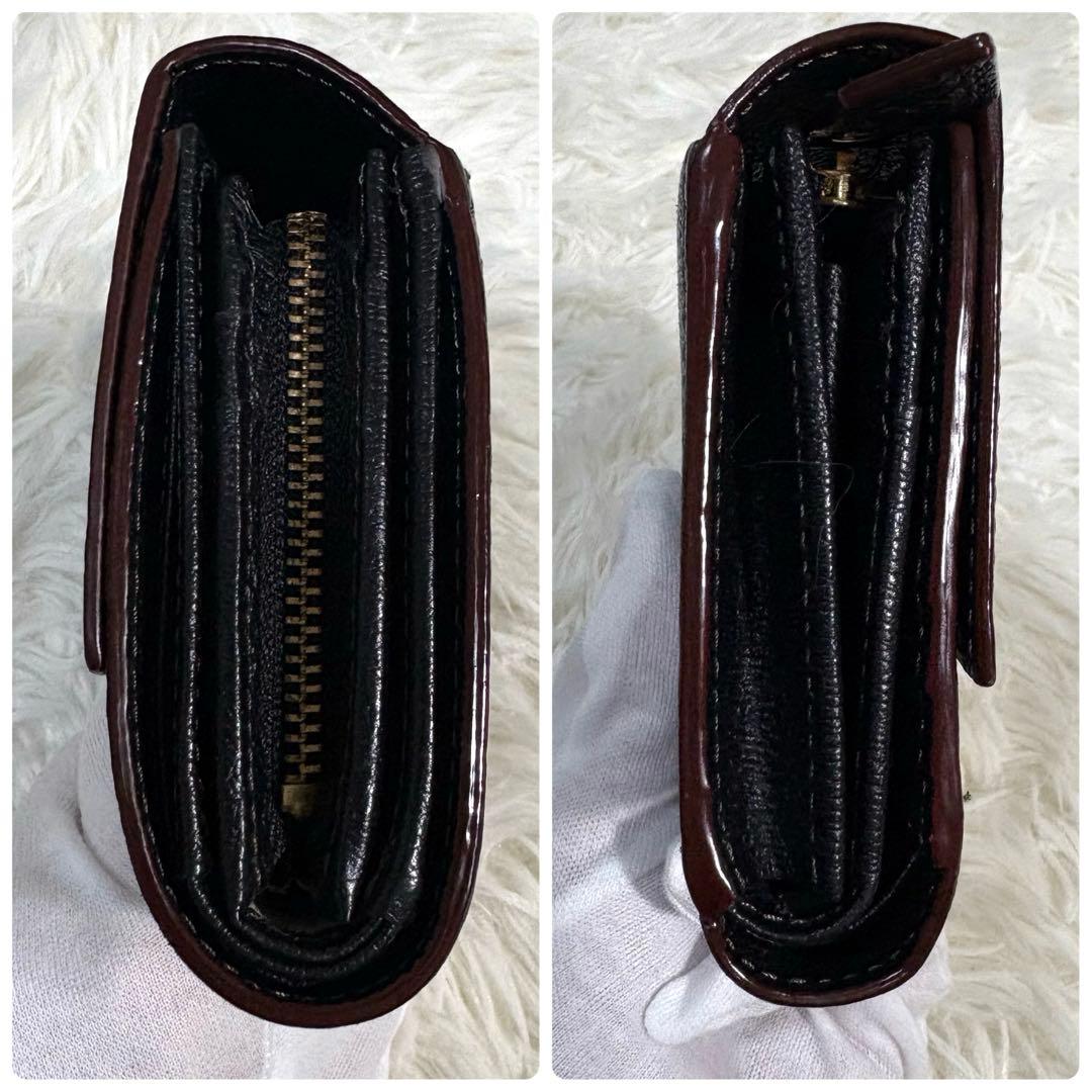 美品 ヴィヴィアンウエストウッド 三つ折りEXECUTIVE ビッグオーブ 黒