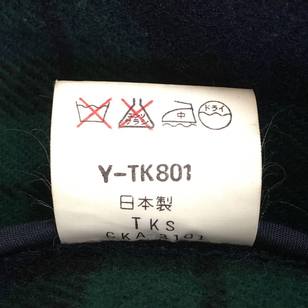 ニューヨーカー ネイビー フード付き ダッフルコート M/メンズ ウール 日本製