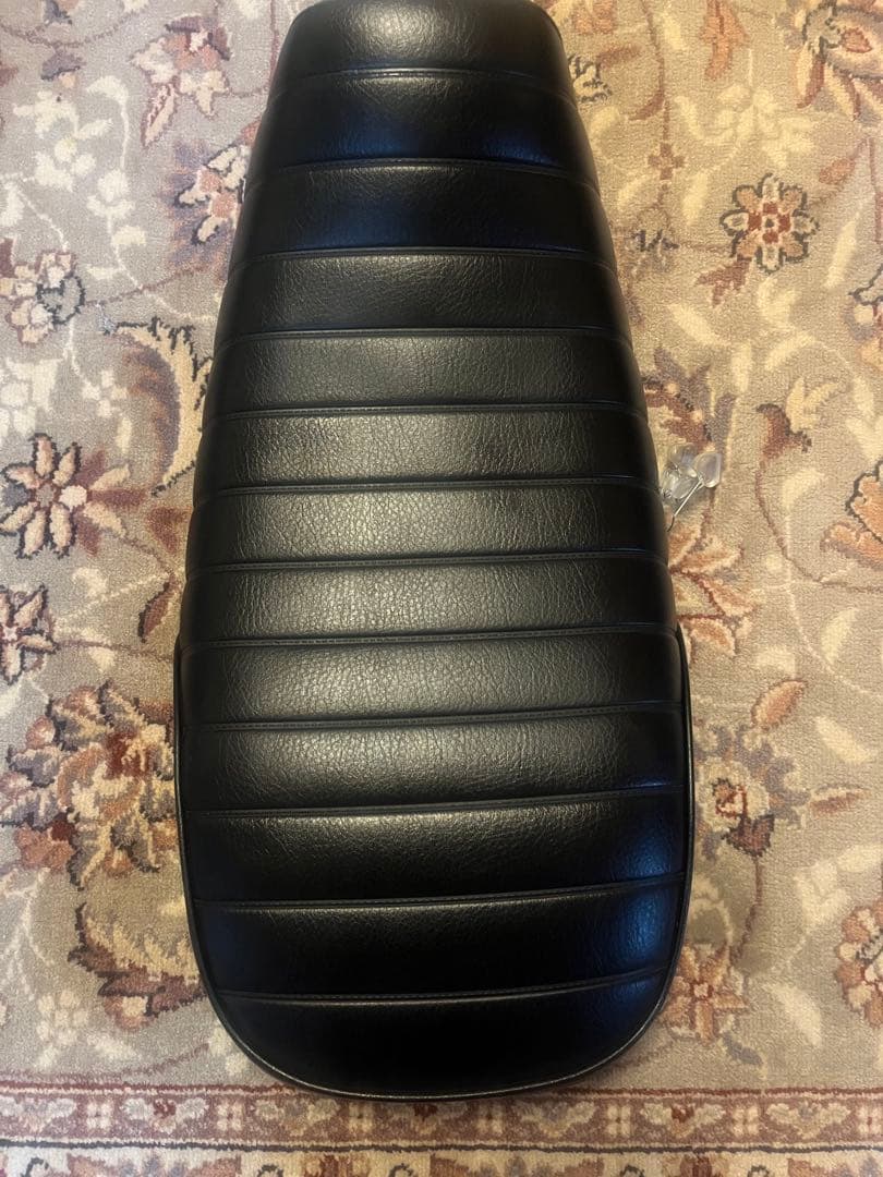 美品　goods キングシート　ブラック　SR400/500 (-08年)