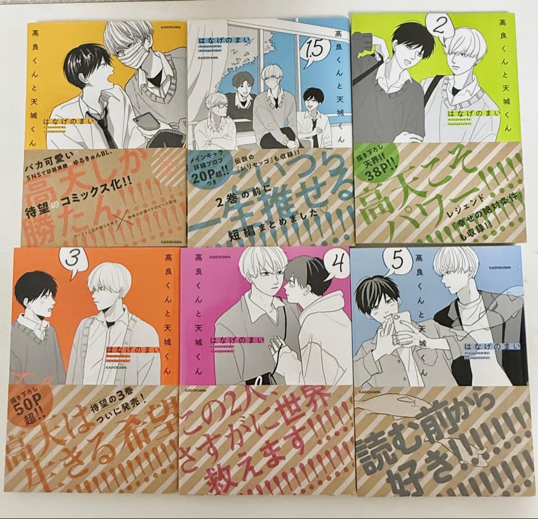 【11巻セット】小冊子付き 高良くんと天城くん・兄貴の友達