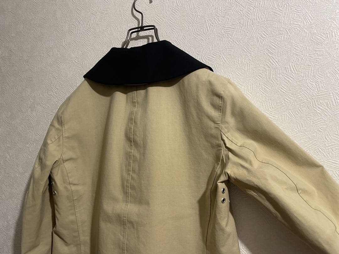 スコットランド製 MACKINTOSH × Y's ゴム引き ピーコート