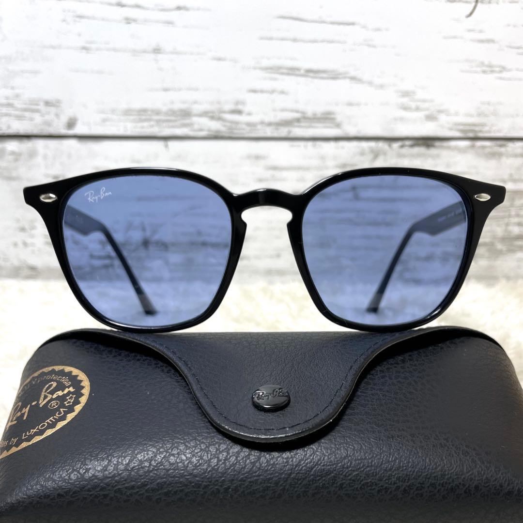 Ray Banレイバン RB4258-F ブラック/ブルーレンズ　ケースクロス