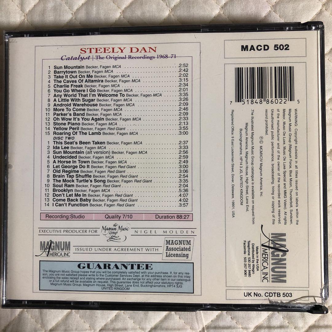 洋楽 STEELY DAN/ CATALYST/ RECORDINGS 1968-71
