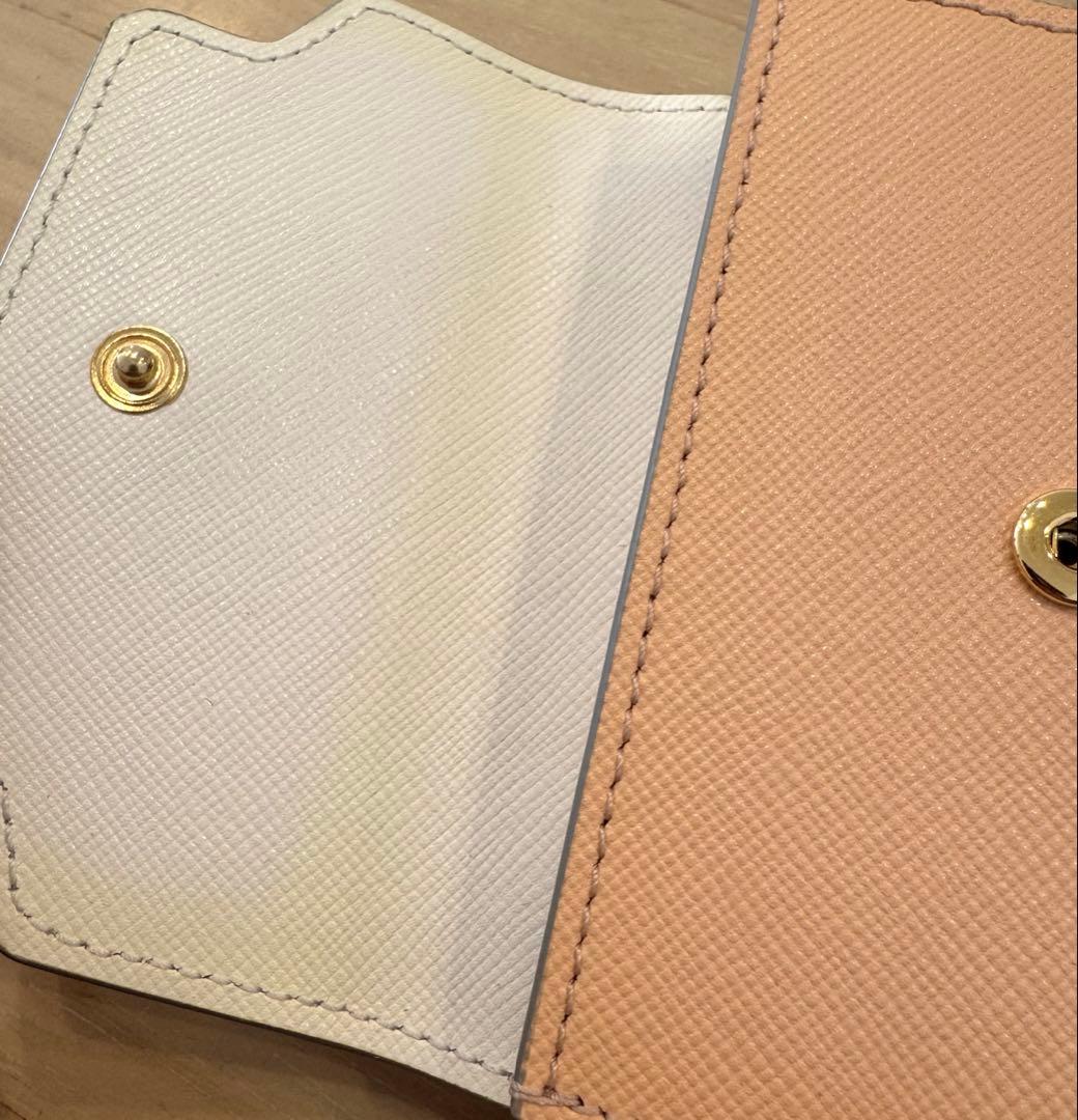 【確実正規品】MARNI 三つ折り財布 ミニ財布