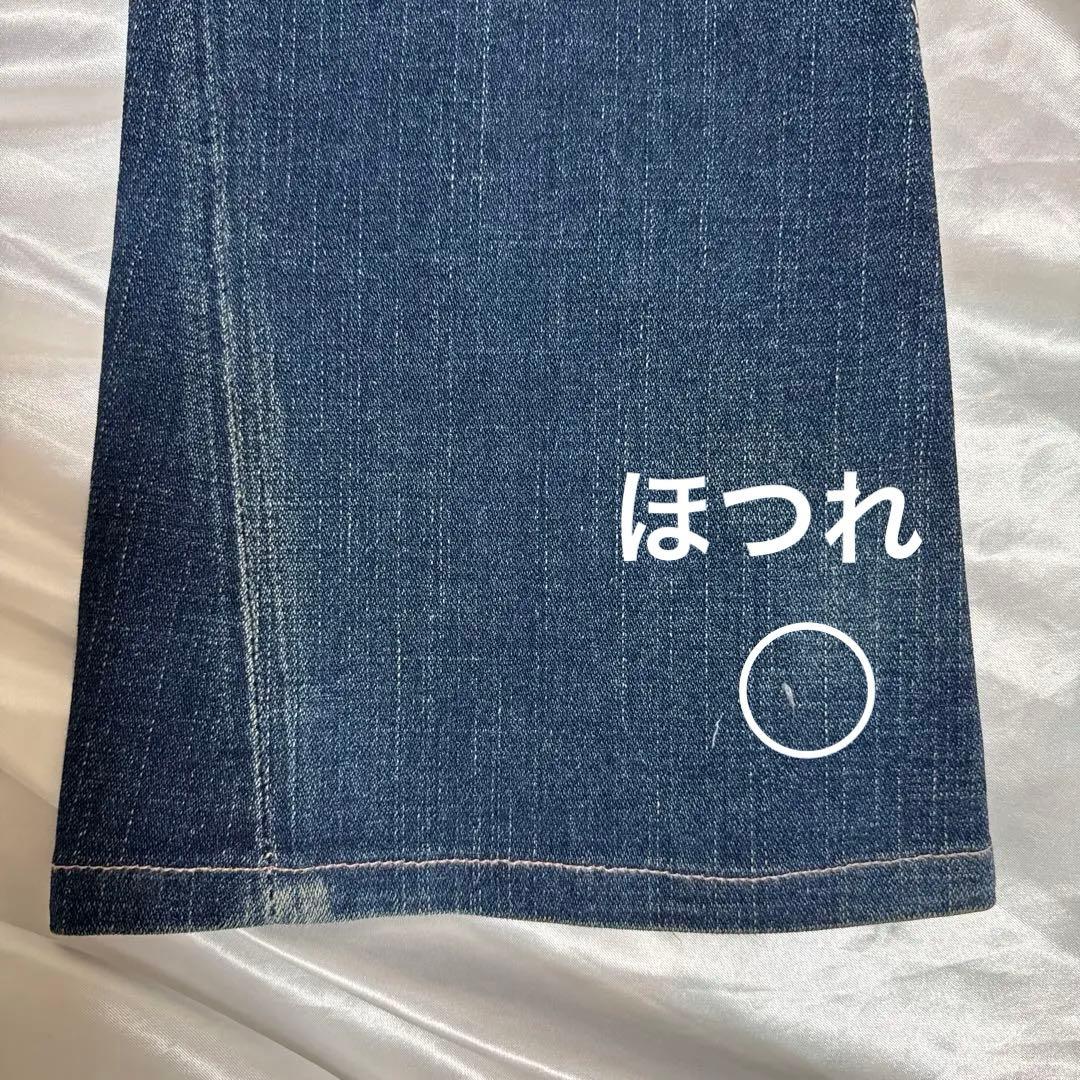 トゥルーレリジョン　ブーツカット　23インチ　ピンクステッチ　レア　レディース