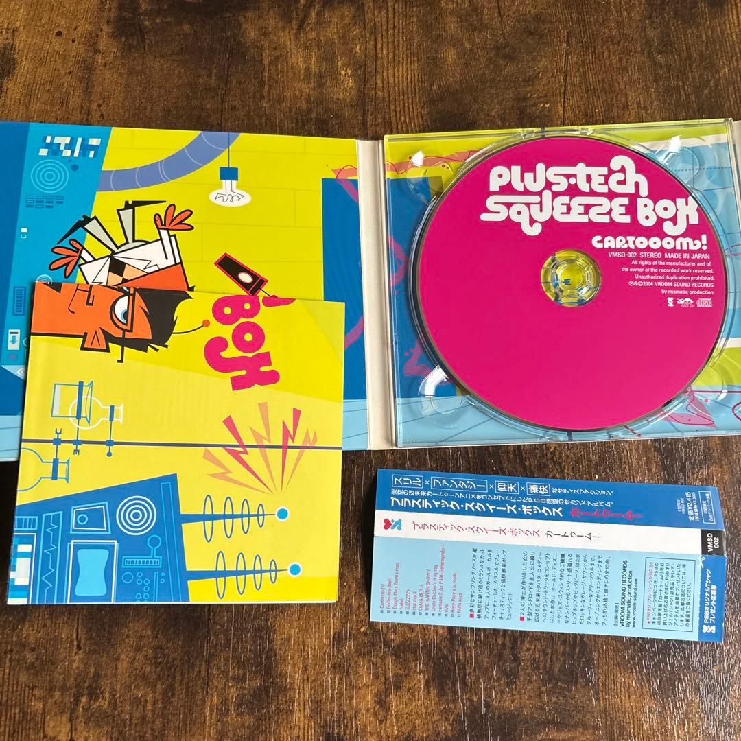 Plus-Tech Squeeze Box CARTOOOM! オリジナル 初回