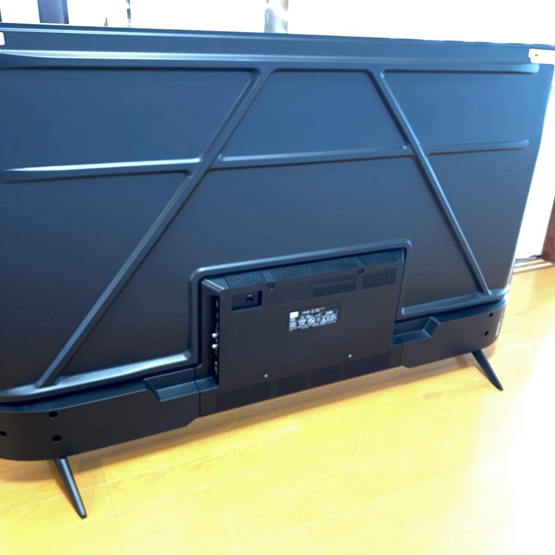 極めて美品　TCL 55V型 テレビ 4K 液晶 55V6C 2025年製