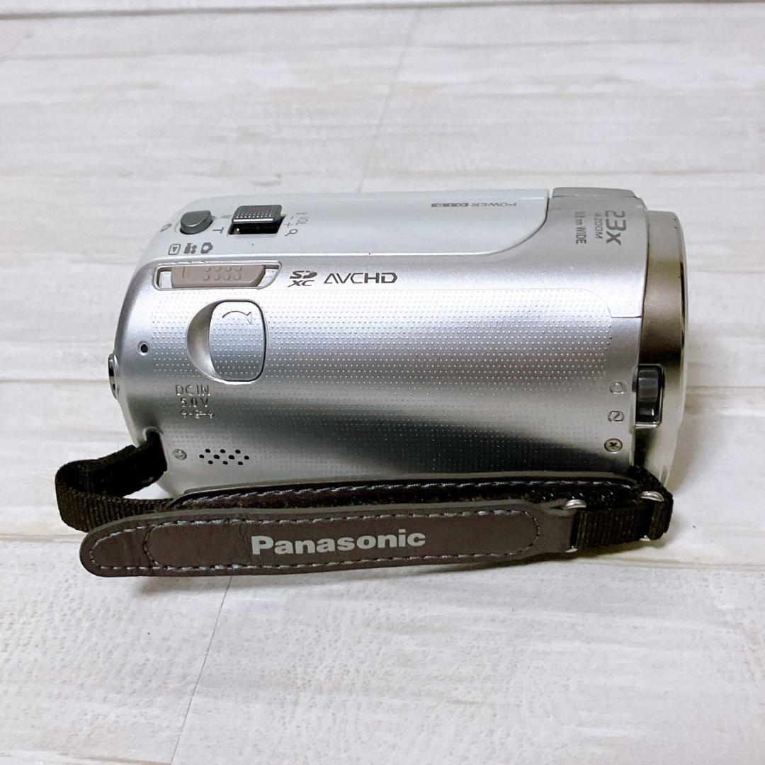 Panasonic ビデオカメラ HDC-TM35 ホワイト ジャンク品