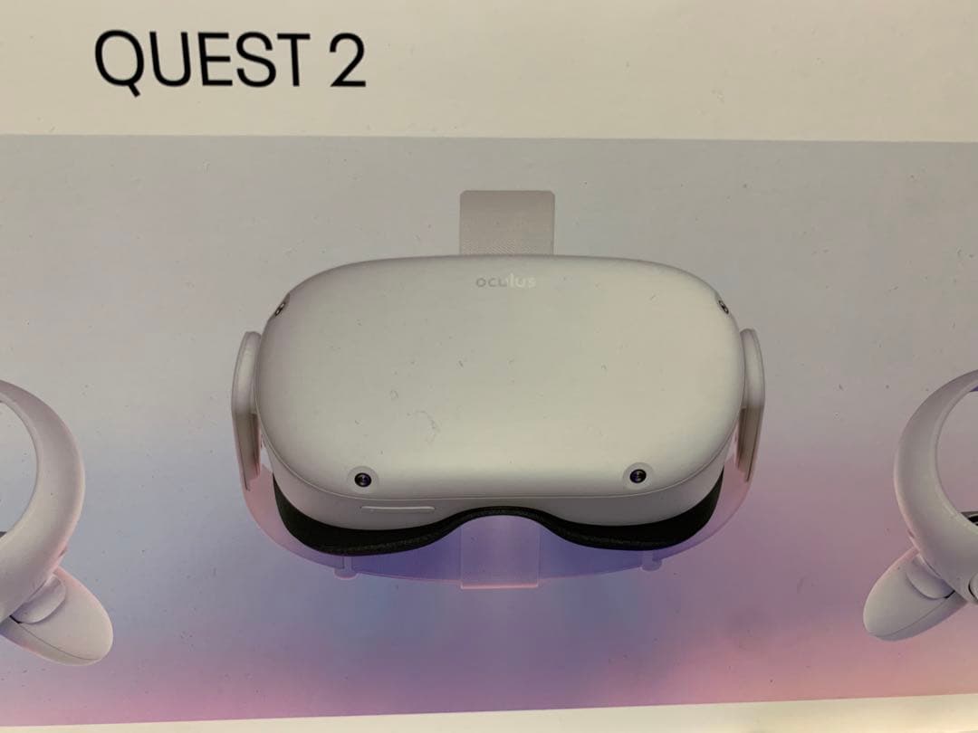  Quest 2 ライトグレー VRゴーグル VRヘッドセット 2…