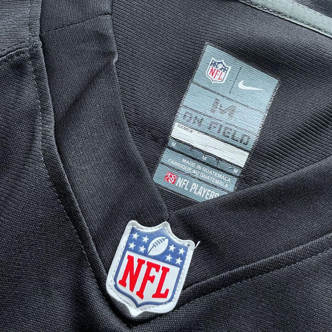 ナイキ NFL アメフト ゲームシャツ ユニフォーム CARR レイダース