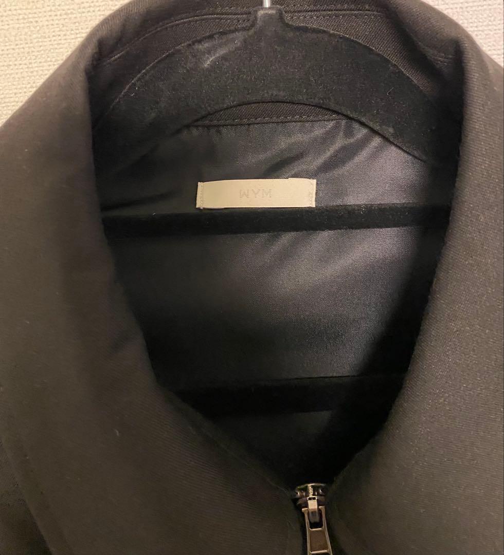 TECH WOOL GABARDINE ZIP BLOUSON ブラック XS