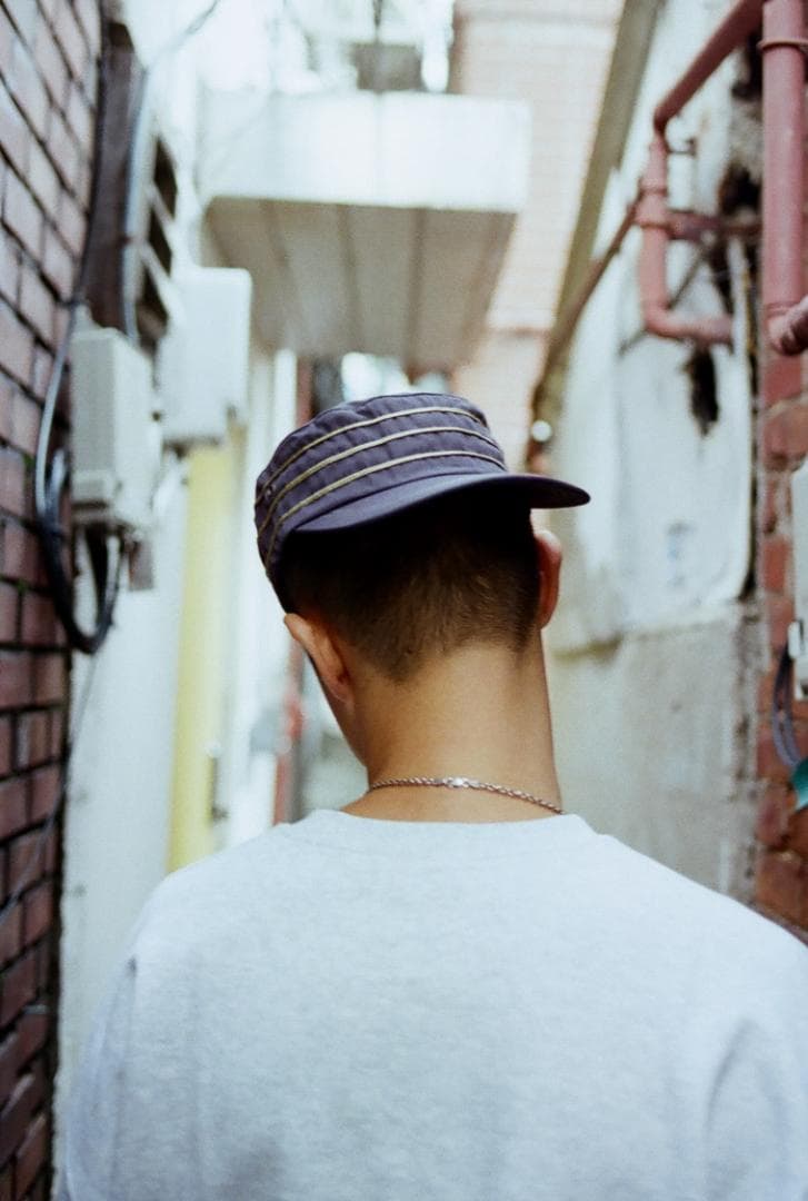 lidairpeaks Cyclinder hat ネイビー　帽子