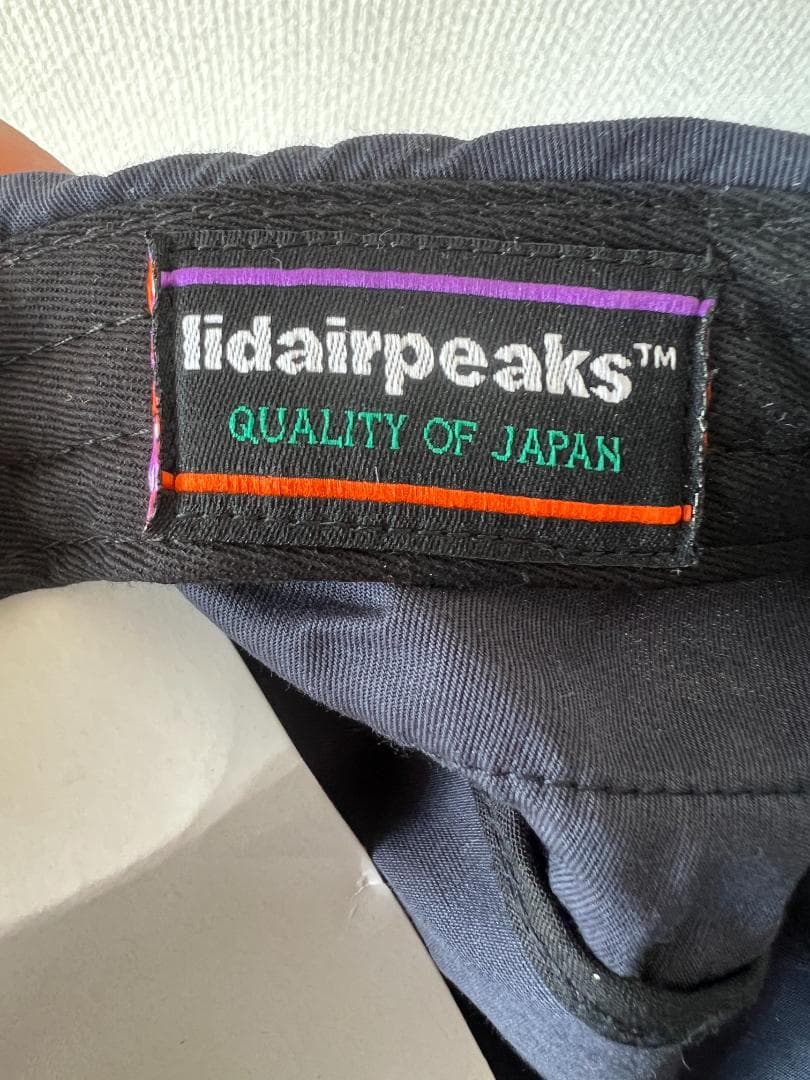 lidairpeaks Cyclinder hat ネイビー　帽子