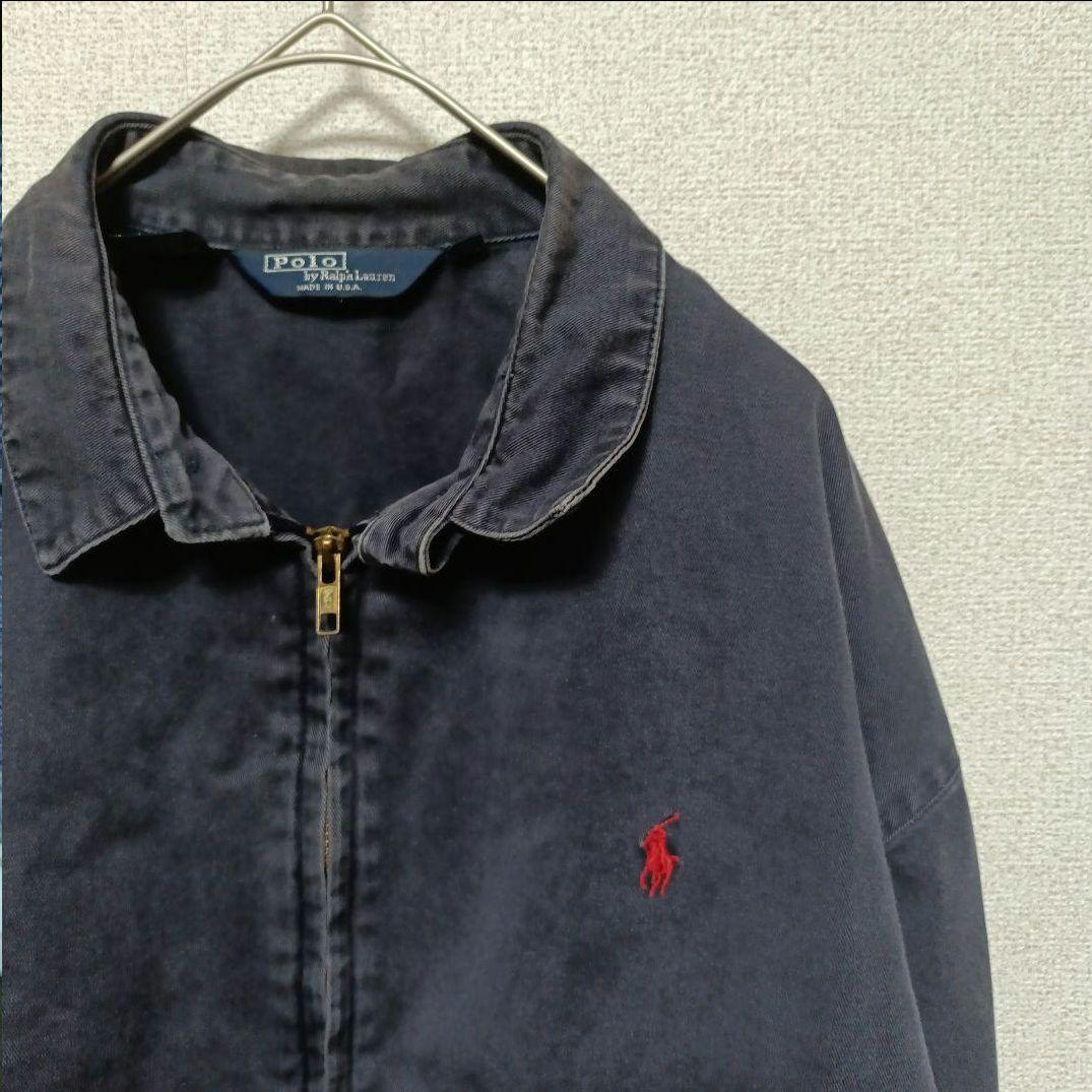 Polo by Ralph Lauren 90s ネイビースウィングトップ