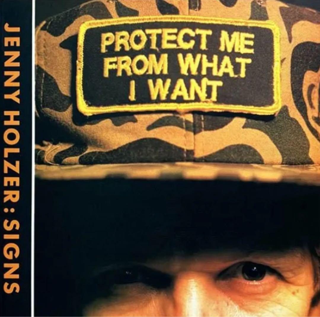 90年Jenny Holzer オリジナル迷彩CAP 藤原ヒロシ　新品