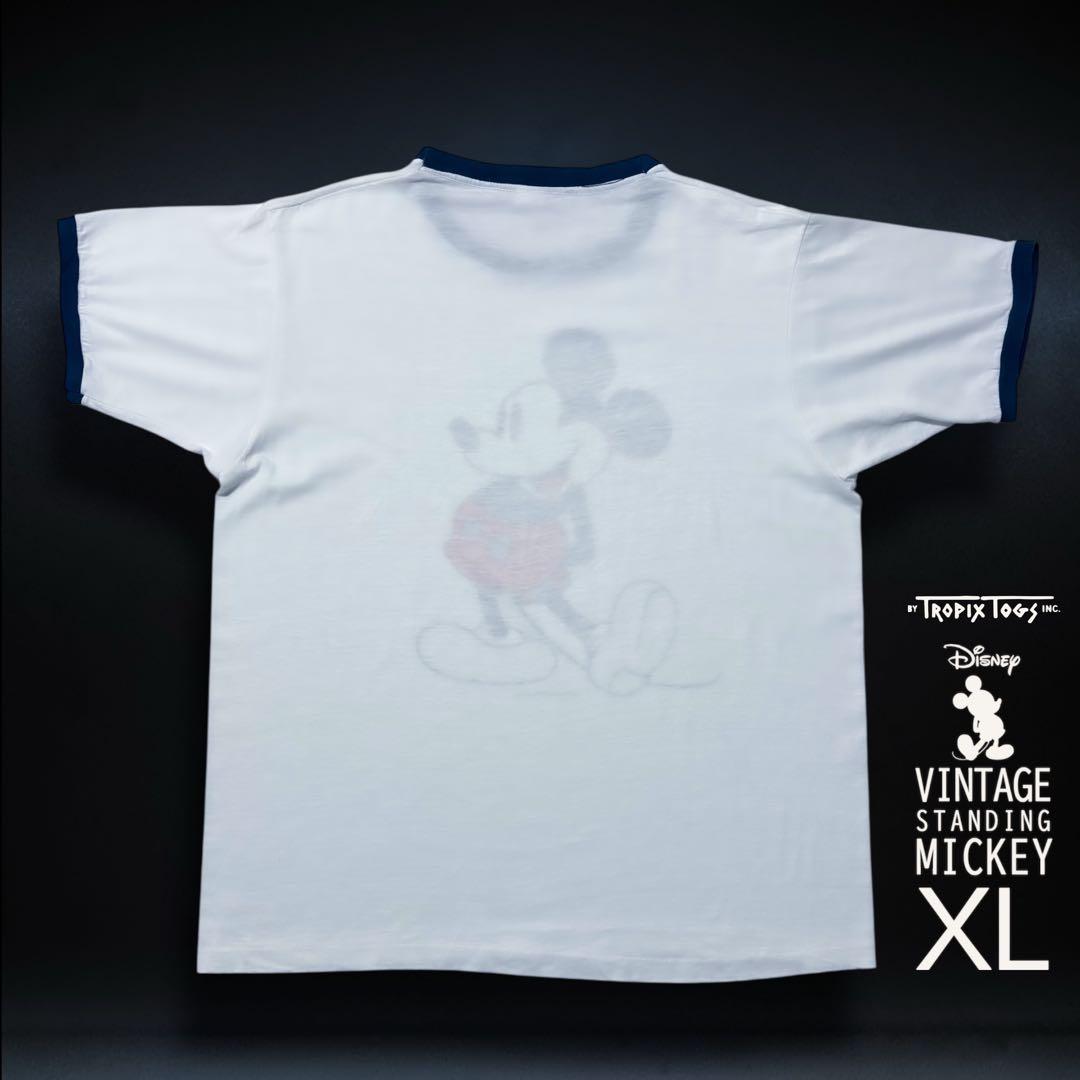 W.ウィルバーフォースさま専用70s Disney 白足 ミッキーUSA製 XL