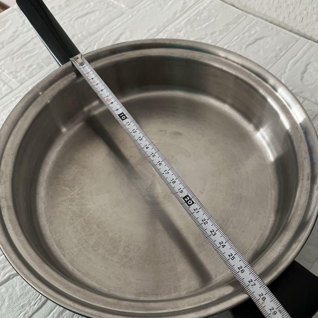 Amway アムウェイ　クイーン・クックウェアエ　大フライパン　無水鍋　IH対応