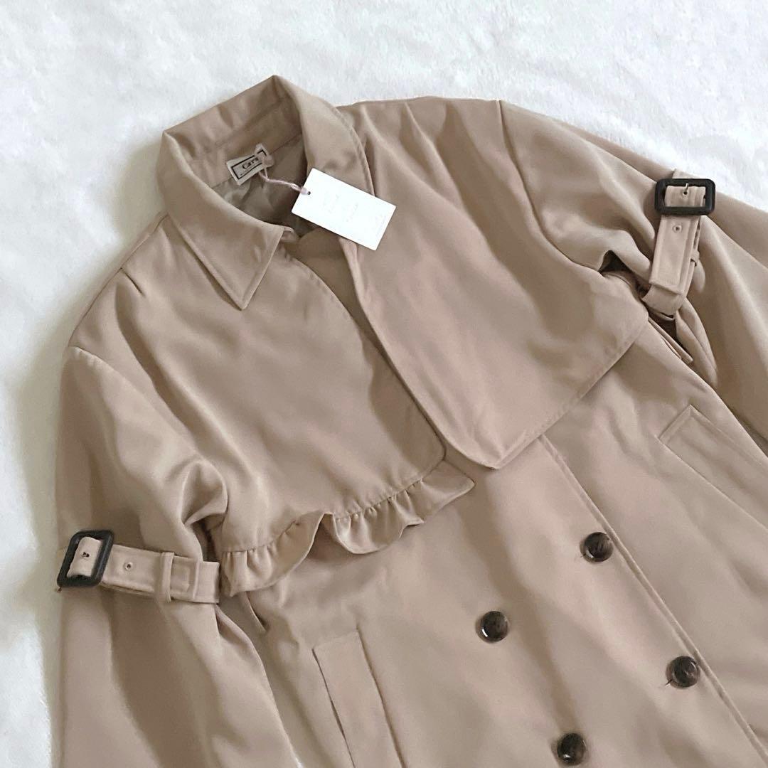 新品　katrin tokyo 2way アシンメトリーデザイントレンチ