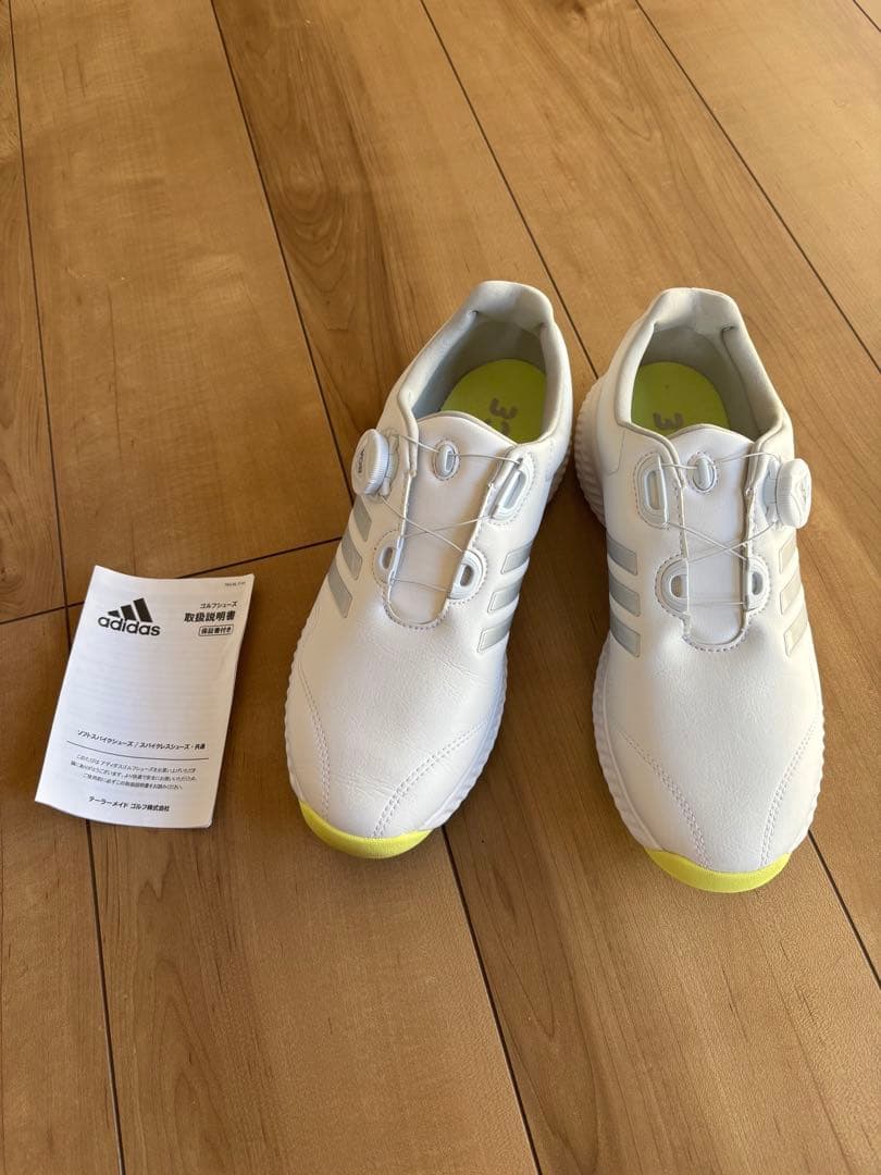 試着のみadidas ゴルフシューズ 24cm