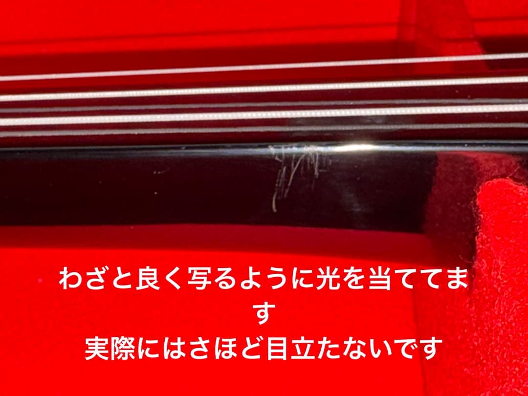 【中古】沖縄三線　本皮一枚張り　真壁型三線　ハードケース付き　メンテナンス済み