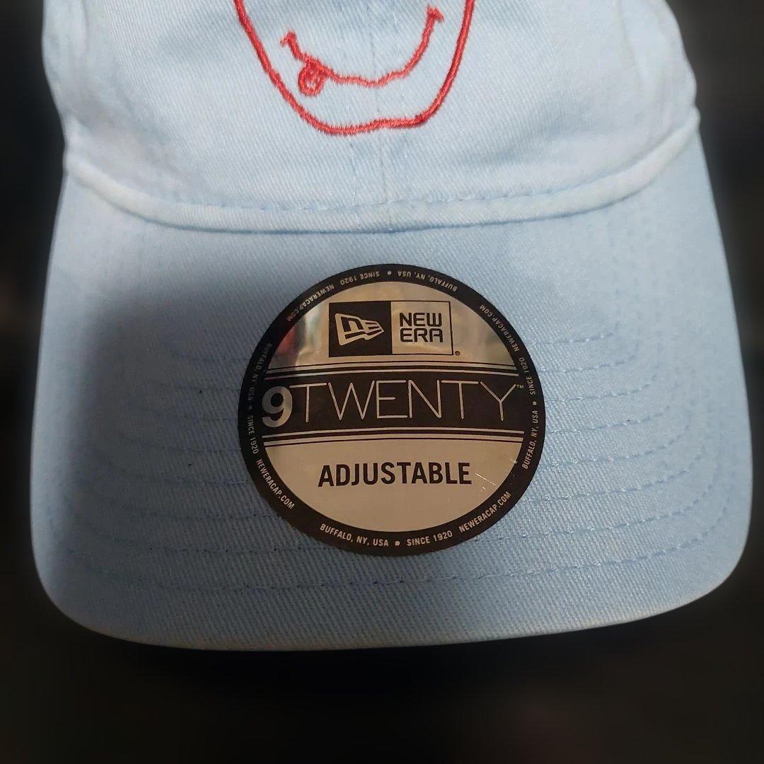 UNDERCOVER NEWERA 水色キャップ リンゴ刺繍