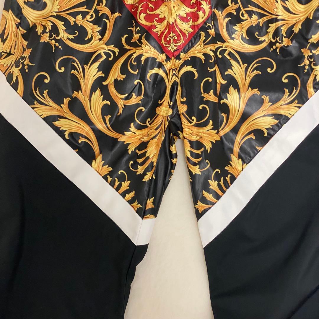 VERSACE パネルバロック プリント トラックパンツ ボトムス メデューサ