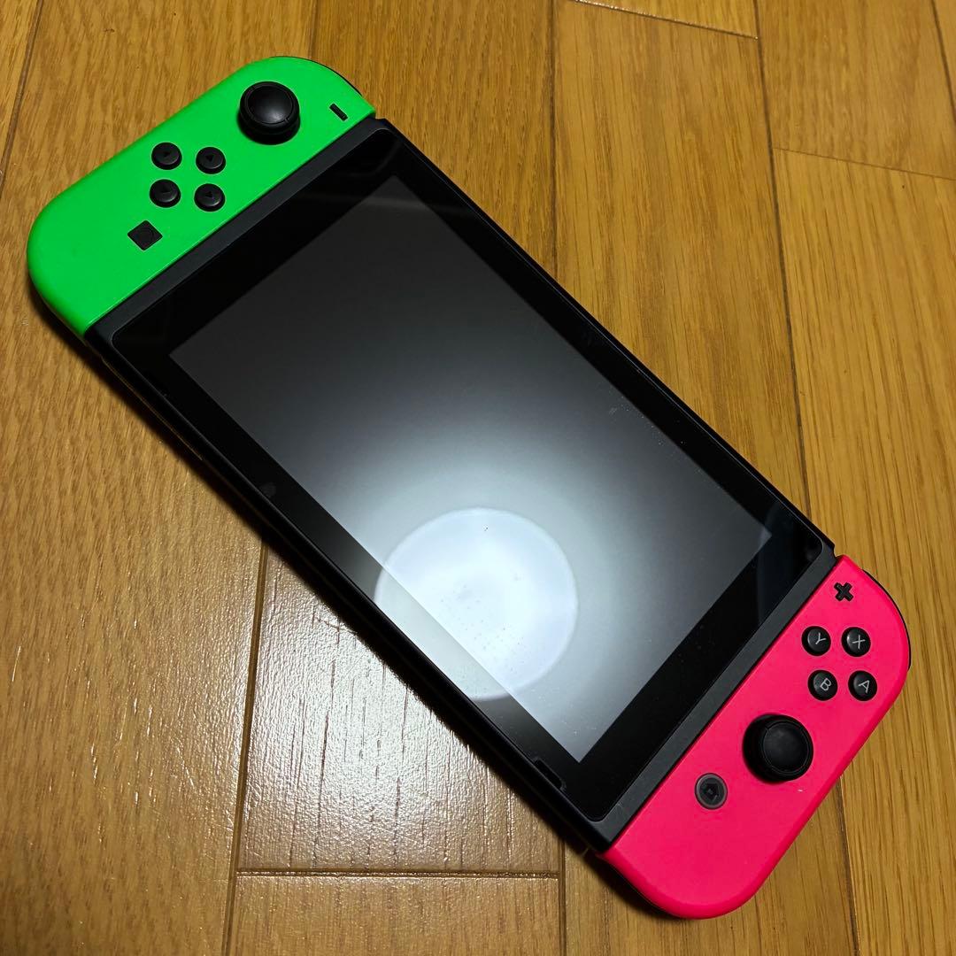 週末特価 【 Nintendo Switch 】スイッチ 7点 グリーン/ピンク