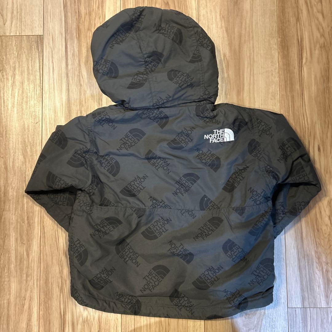 THE NORTH FACE 黒 中綿コート フード付き