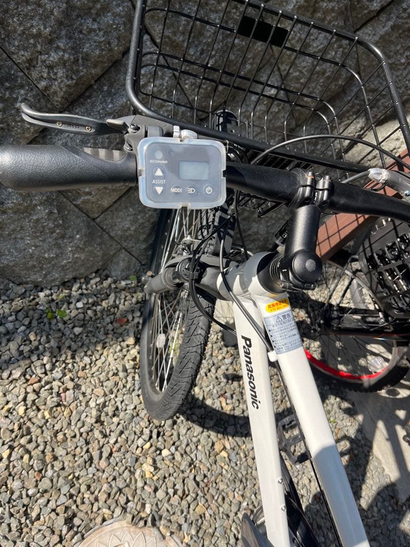 Panasonic 電動アシスト自転車 ホワイト　ハリア