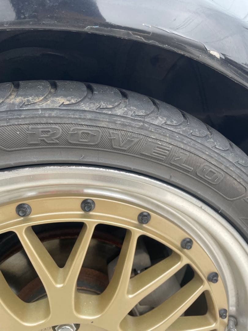 BBS 17インチ ゴールドホイール