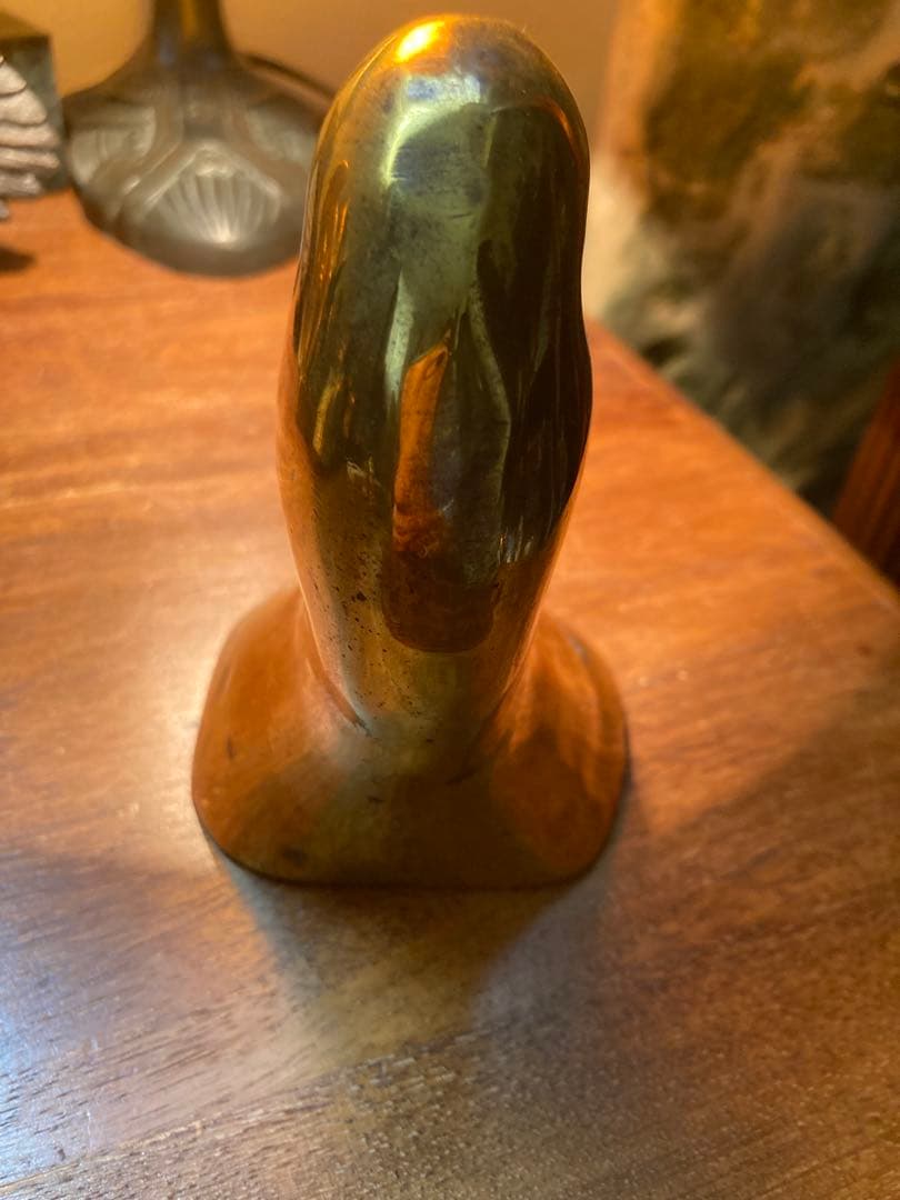 Duck Bookend 真鍮　カモ　鴨　SOLIDBRASS