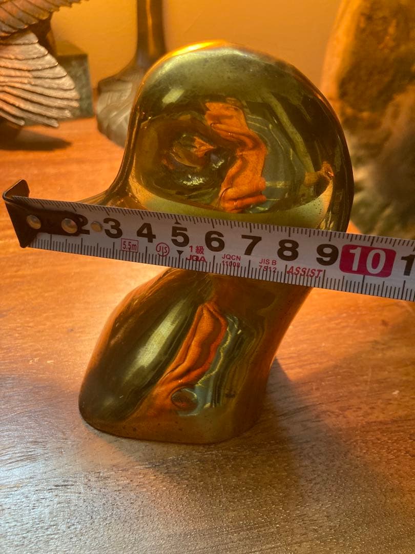 Duck Bookend 真鍮　カモ　鴨　SOLIDBRASS