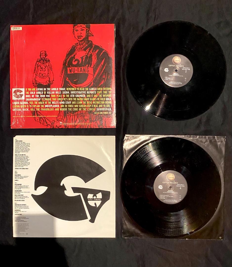 GZA / Liquid Swords 2LP US盤 GEFFEN マトリクス