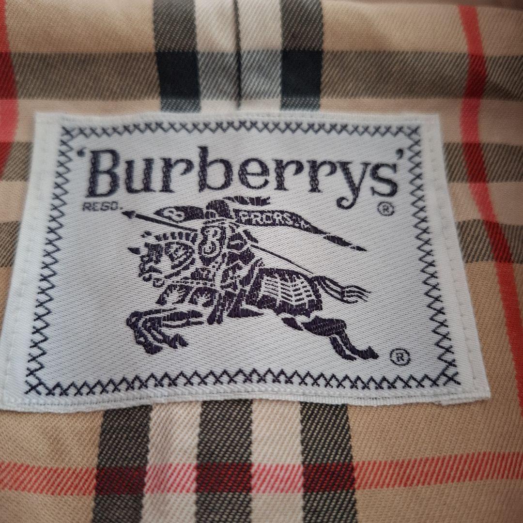 バーバリーBURBERRY定番ベージュトレンチコートノバチェック裏地サイズＭ