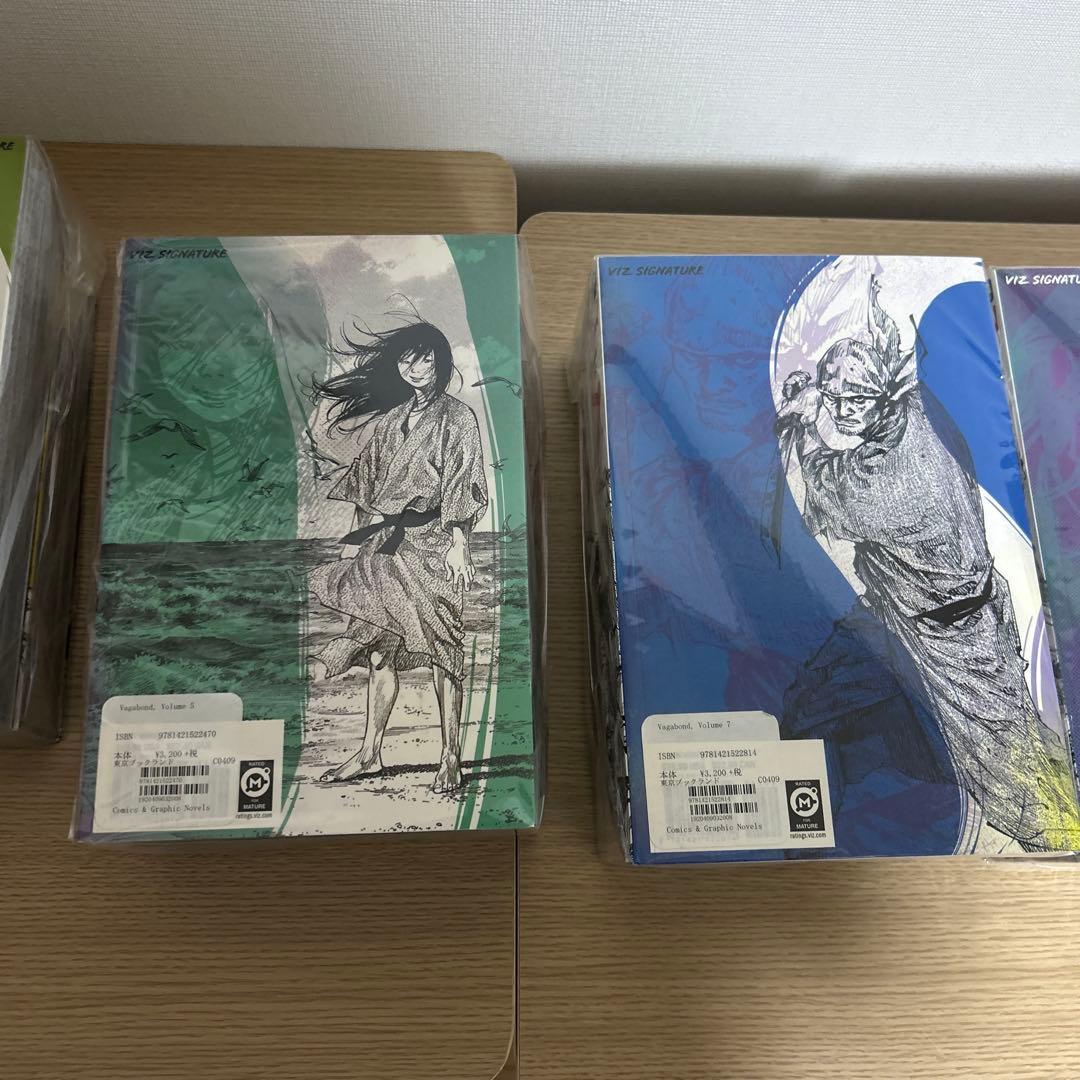 バガボンド　英語版　1-12 極美品