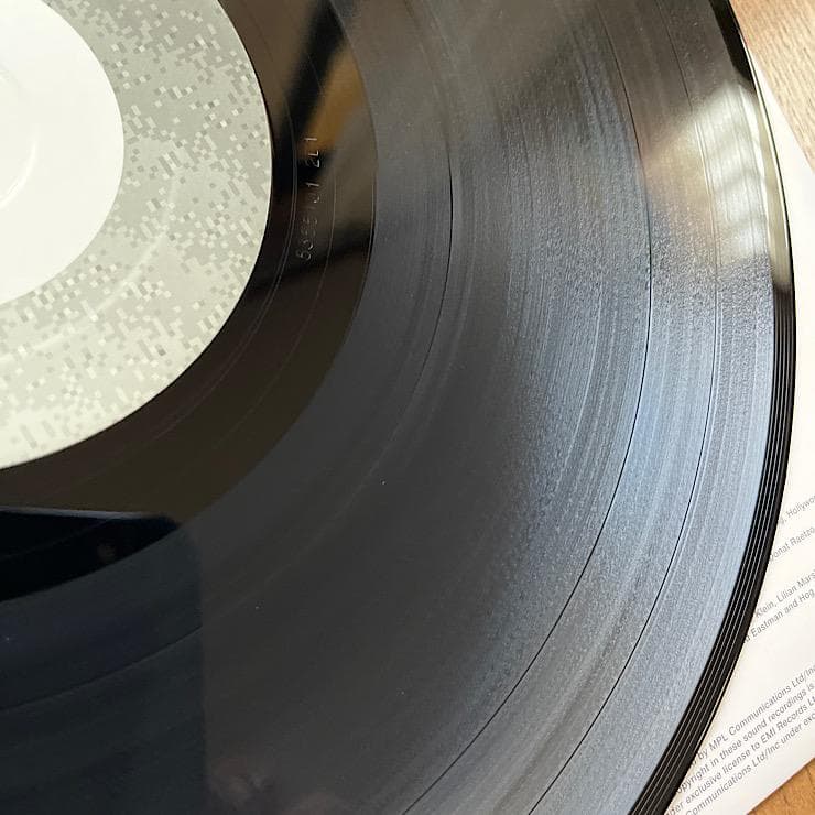 ★極美品 UK盤LP ポール・マッカートニー DRIVING RAIN