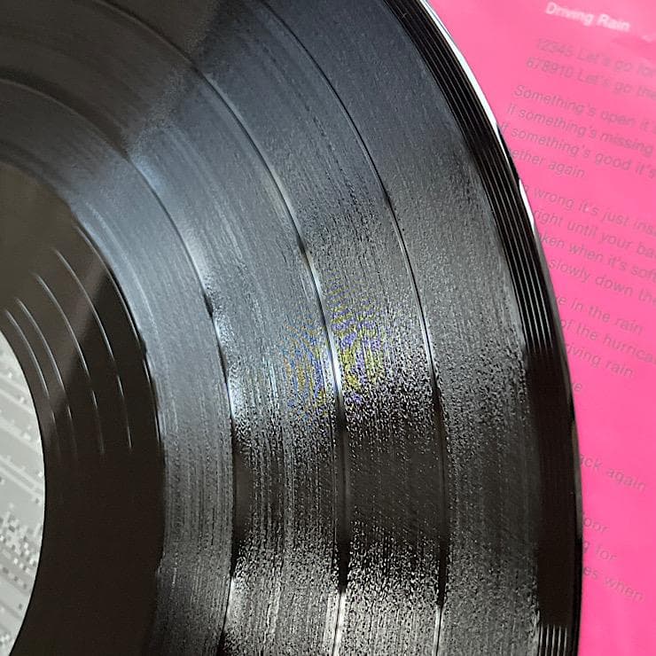 ★極美品 UK盤LP ポール・マッカートニー DRIVING RAIN