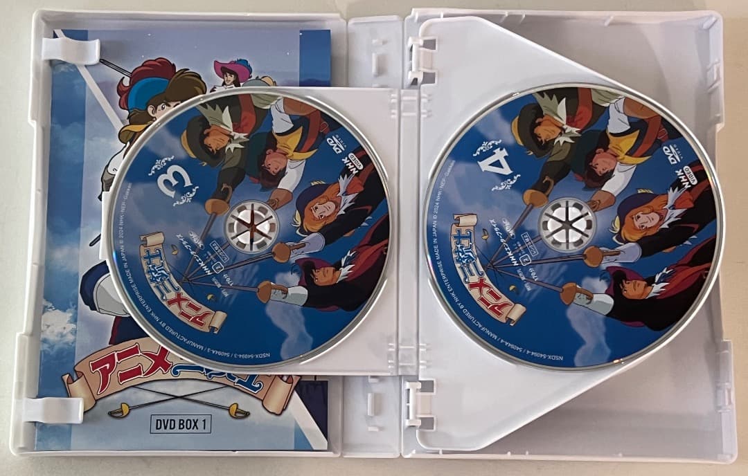 アニメ三銃士DVD BOX１ 状態良好