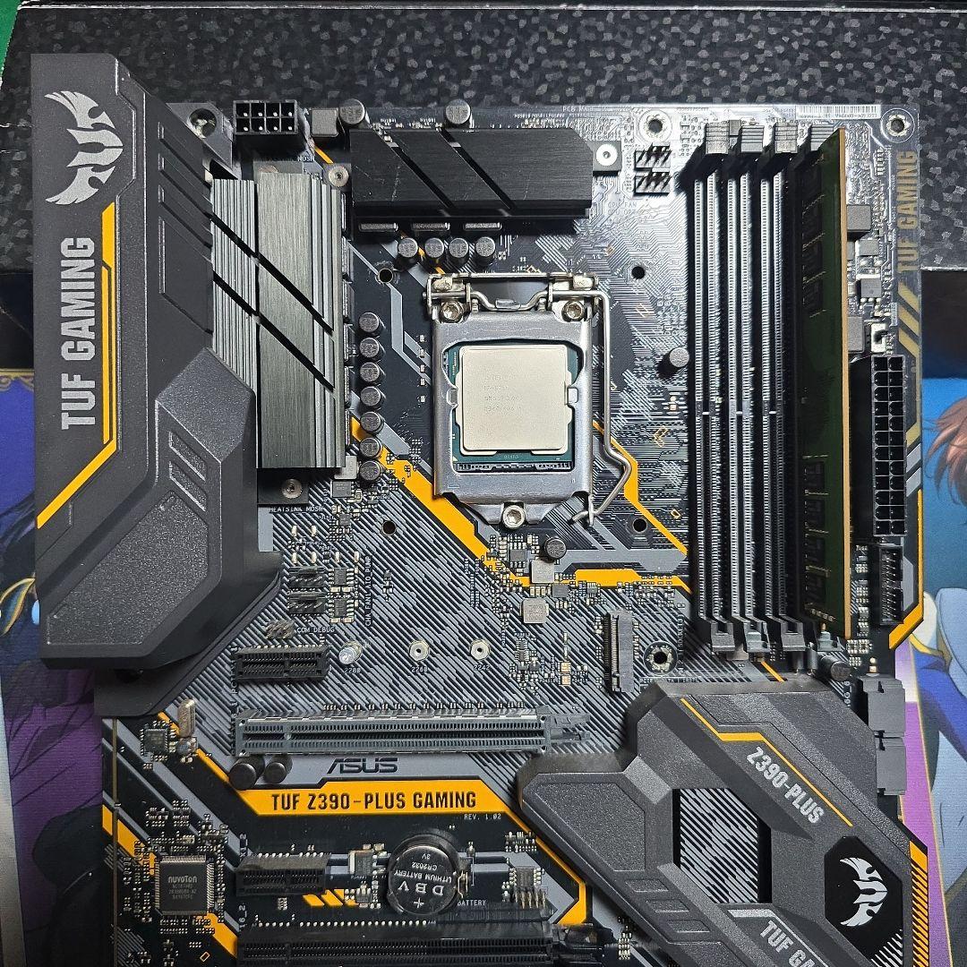 ASUS TUF Z390-PLUS GAMING マザーボード