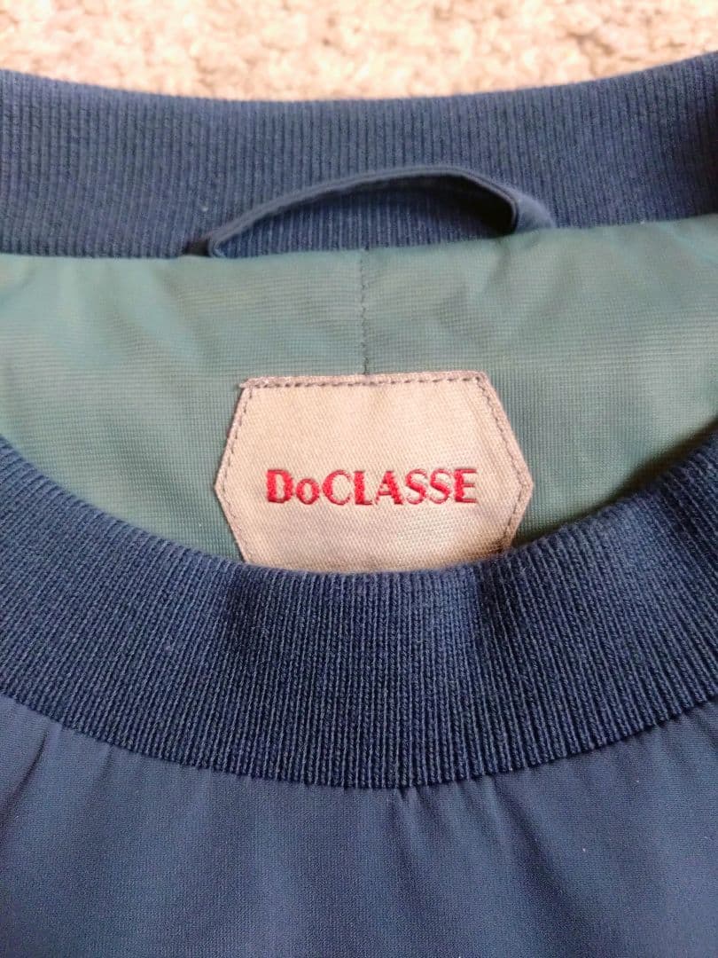 こま様のDoCLASSE GOLFプルオーバーブルゾンネイビー （L）