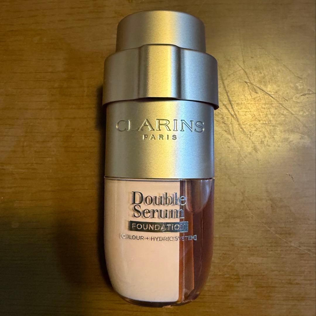 【残量9割以上】CLARINSダブルセーラムファンデーション箱なし激安